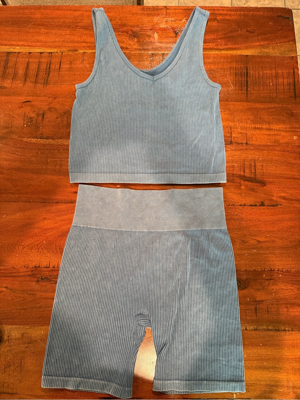 Gypsy + Jade Navy Top and shorts set